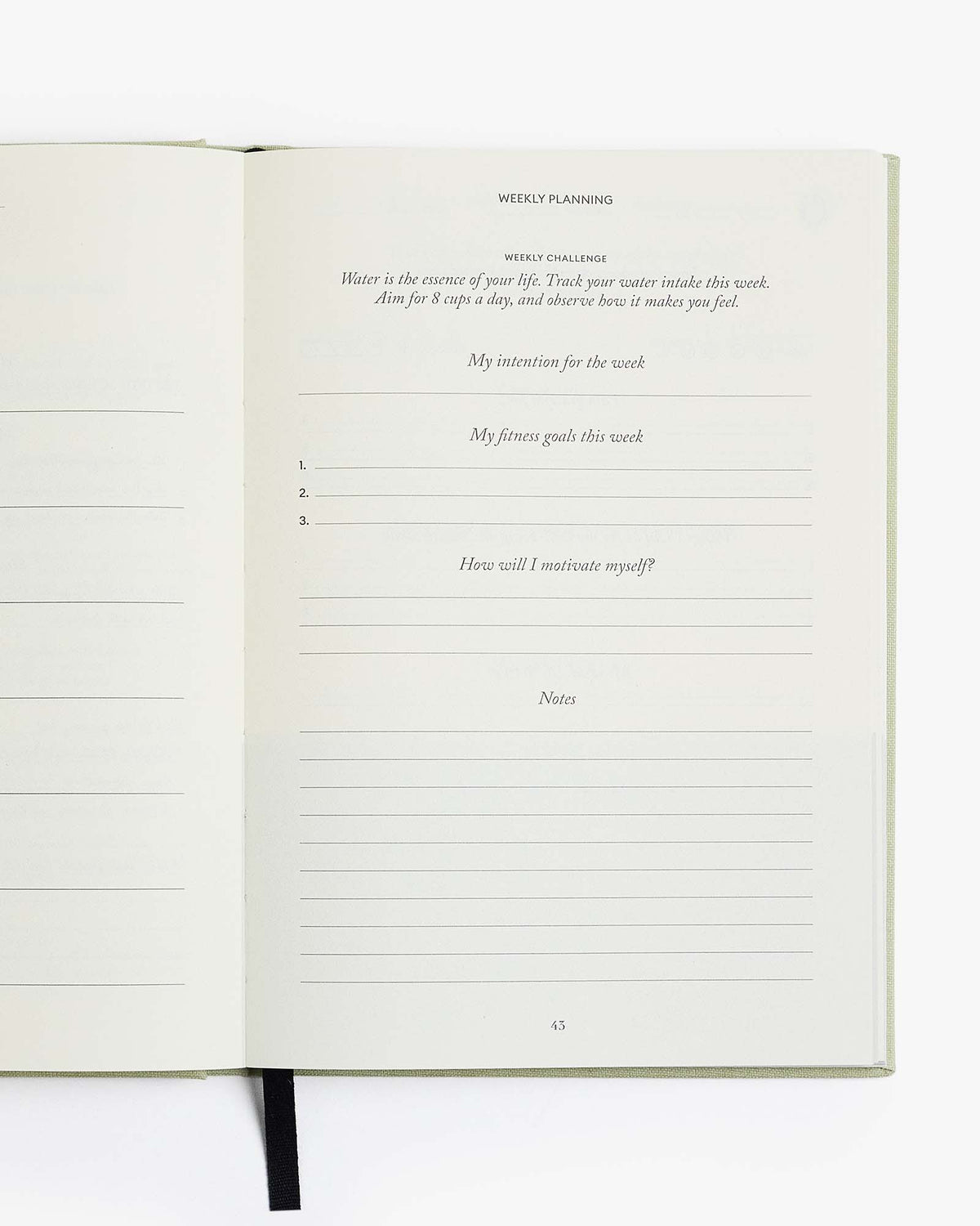The Five Minute Journal Health & Fitness Edition