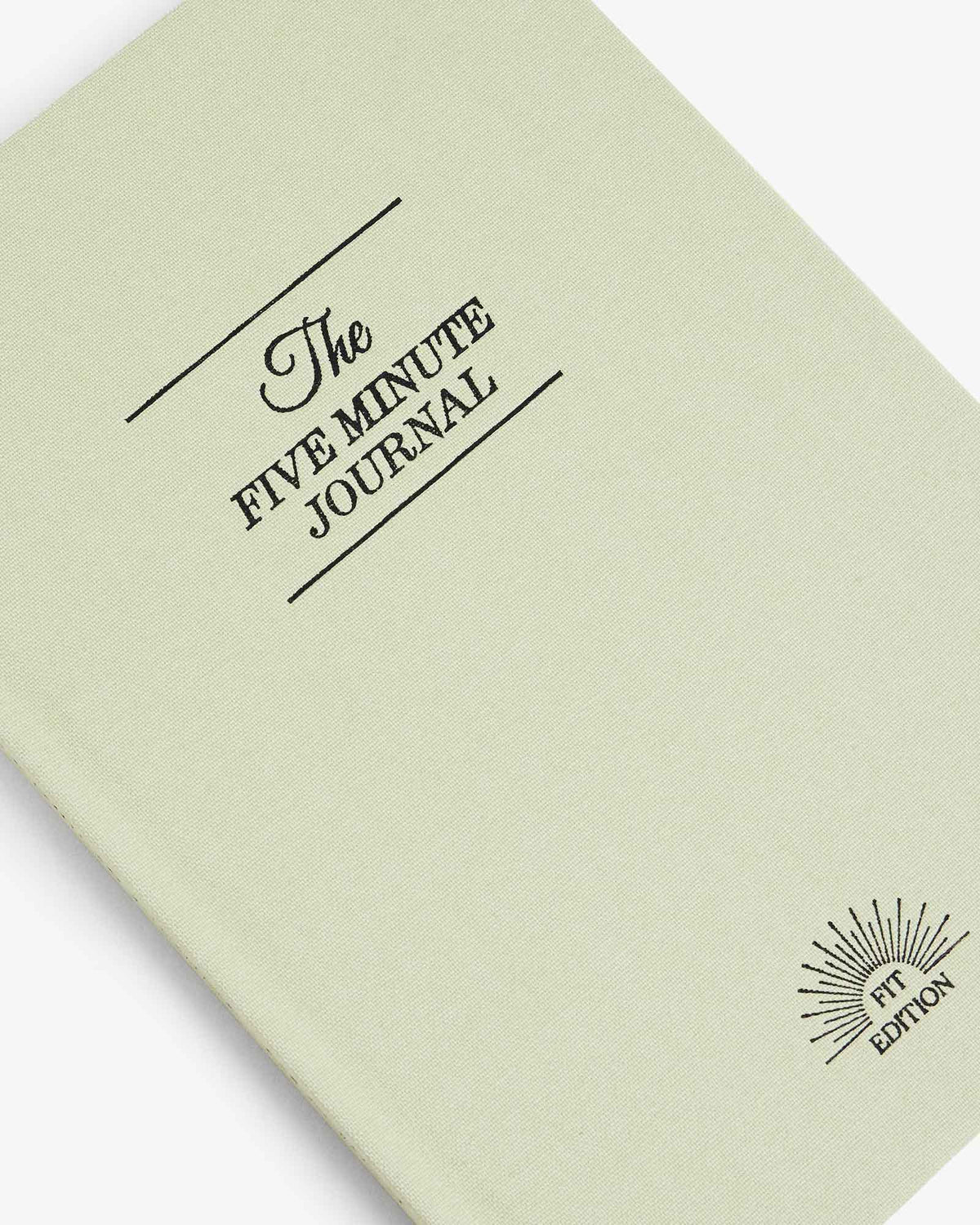 The Five Minute Journal Health & Fitness Edition