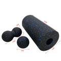 EPP Yoga Massage Roller & Fitness ball Foam Roller Set for Back Pain Self-Myofascial Treatment