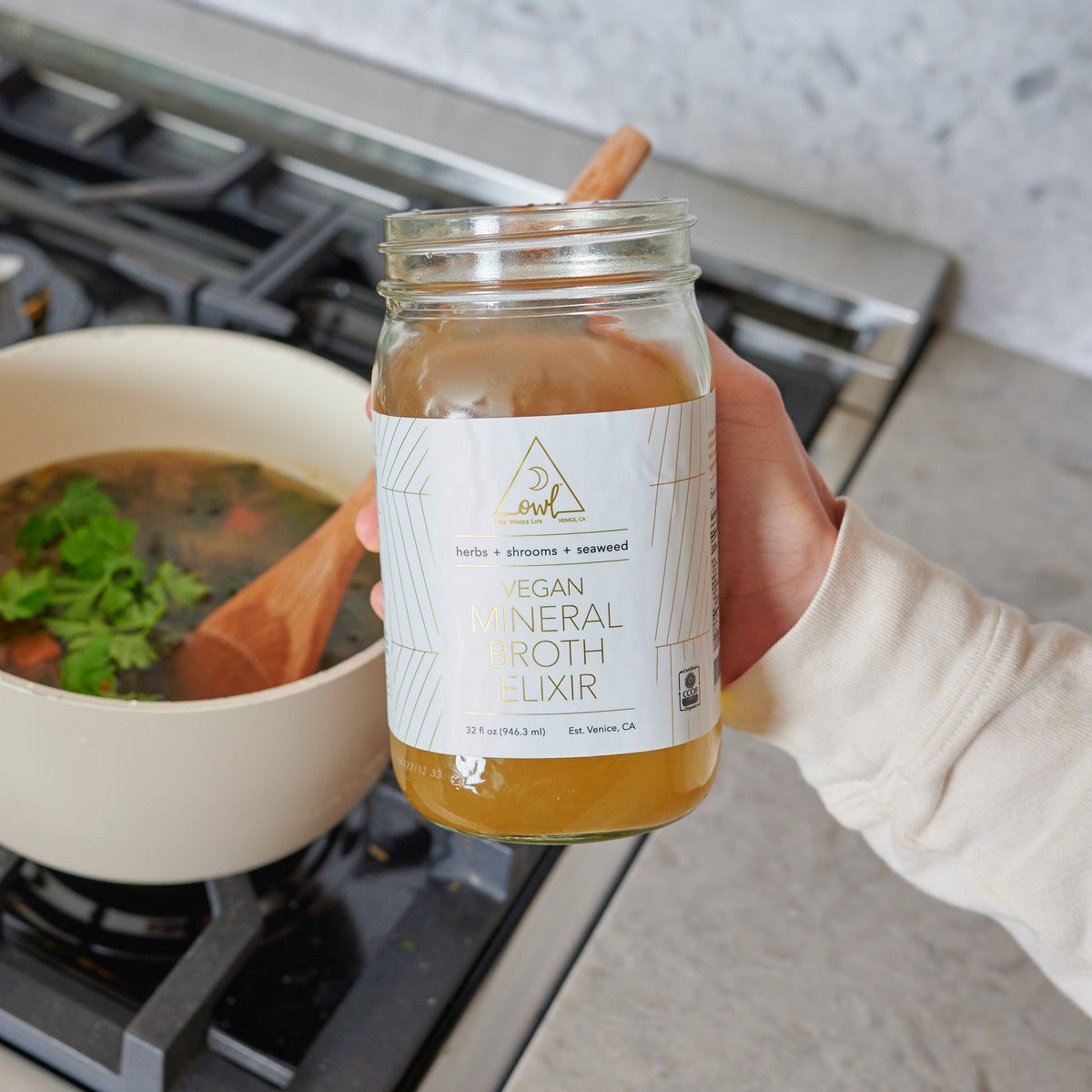 The OWL Organic 30 Day Broth Challenge
