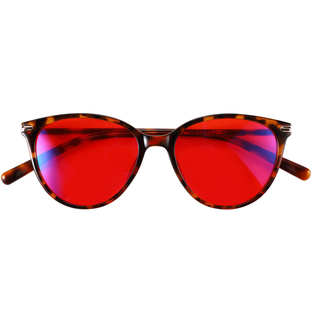 SleepAidMax Red Jen Blue Light Glasses – Tortoise